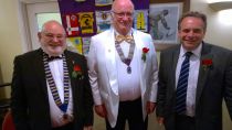 Lion President Brian DG Fred Neil and Neil Parish