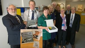 Presentation of the Dermatoscope to Honiton surgery