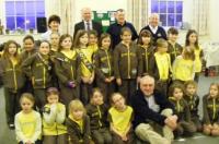1st Honiton Brownies thanks to Lions