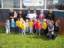 Lions Ladies at Busy Bee pre-school