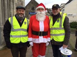 Father Christmas with Lions