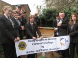 Handover of the Garden Shed and Chicken Coop