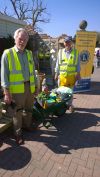 Wheelbarrow raffle at Otter Garden Centre