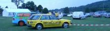 Classic car rally in Honiton