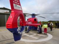 Air Ambulance at Eaglescott