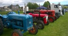 tractors at lions classic car show